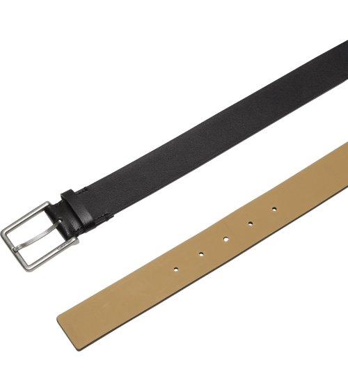 Calvin Klein ceinture en cuir avec boucle en métal