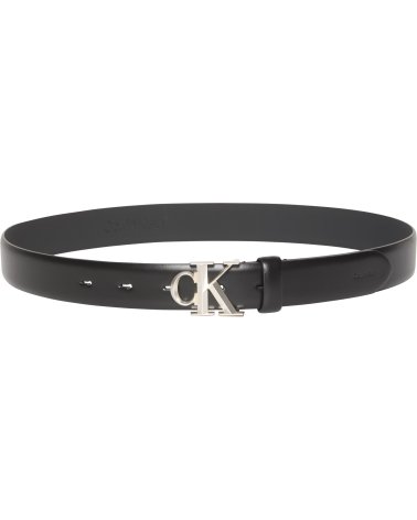 Cintura in pelle Calvin Klein con fibbia metallica