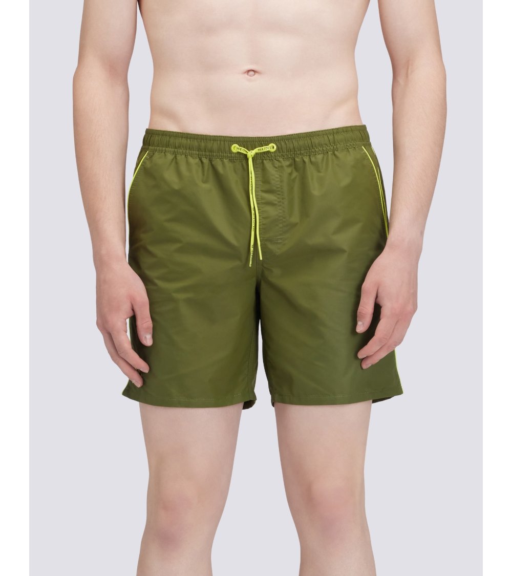 Sundek swim shorts with drawstring