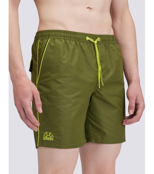 Sundek swim shorts with drawstring