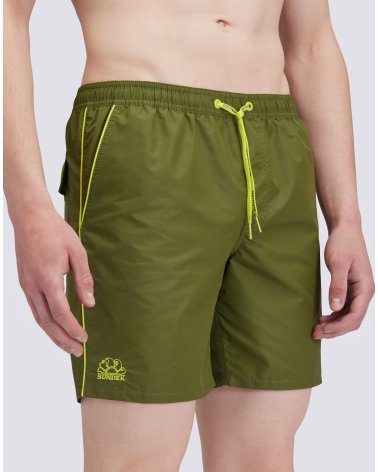 Sundek swim shorts with drawstring