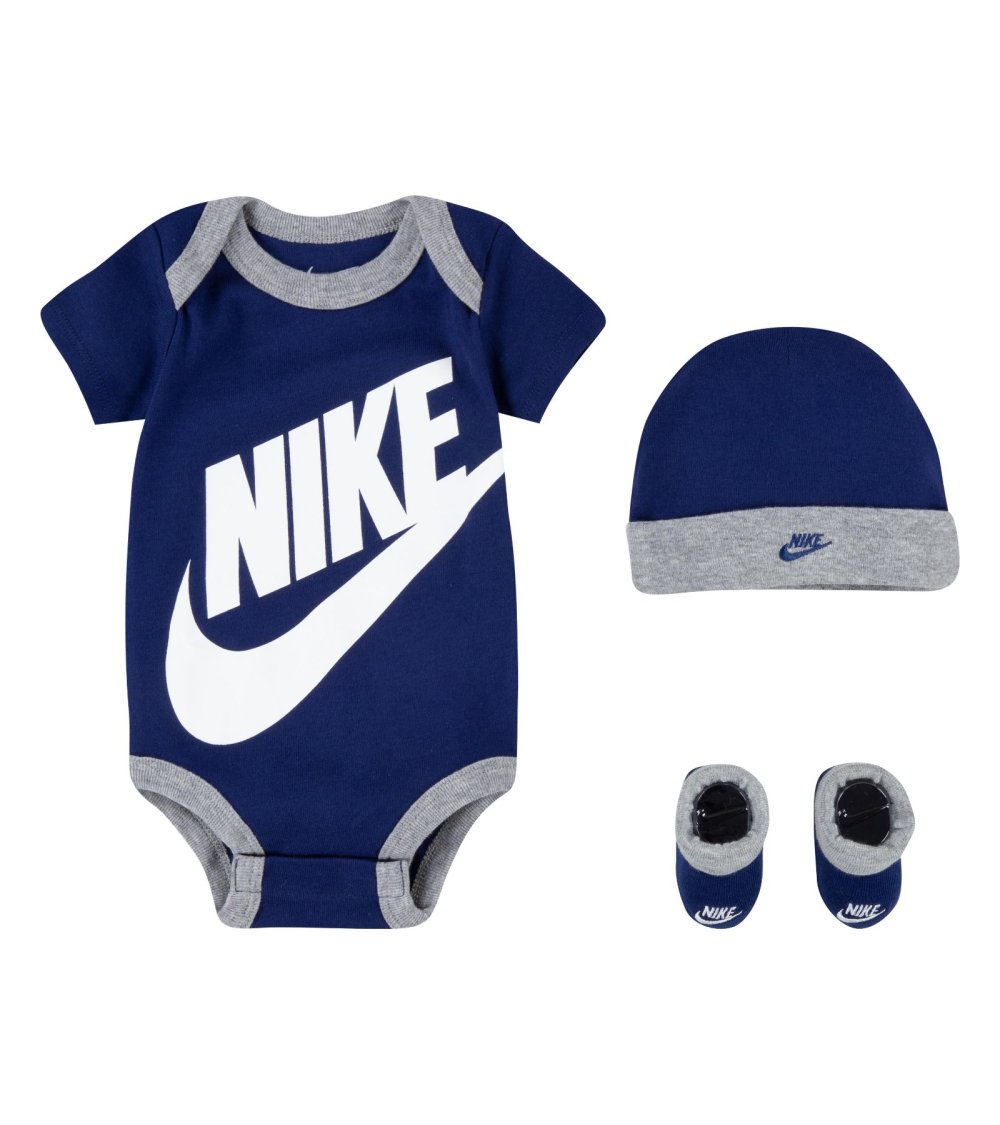 Nike set neonato body cappellino scarpine