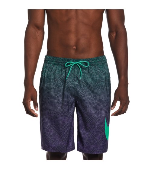 Nike Badeanzug mit geometrischem Druck