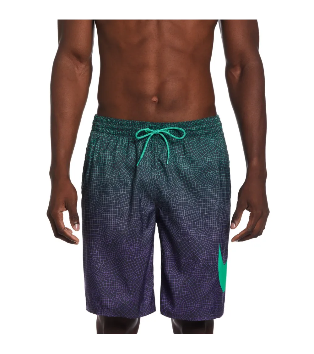 Nike traje de baño con estampado geométrico
