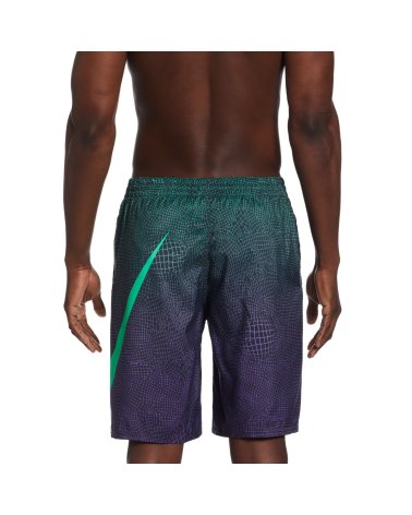 Nike Badeanzug mit geometrischem Druck