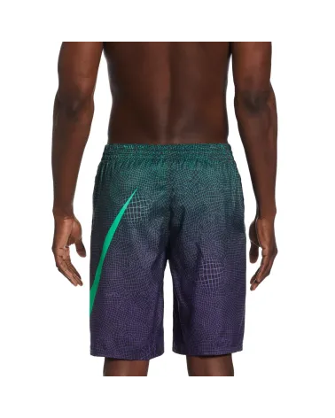 Nike Badeanzug mit geometrischem Druck