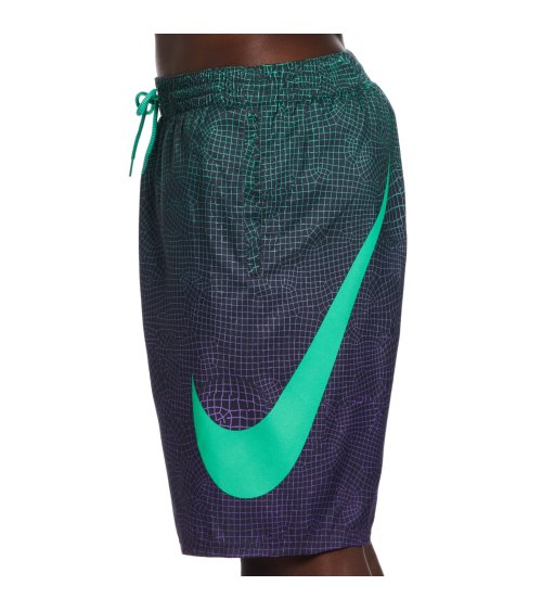 Nike traje de baño con estampado geométrico