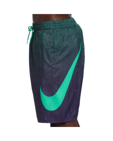 Nike Badeanzug mit geometrischem Druck