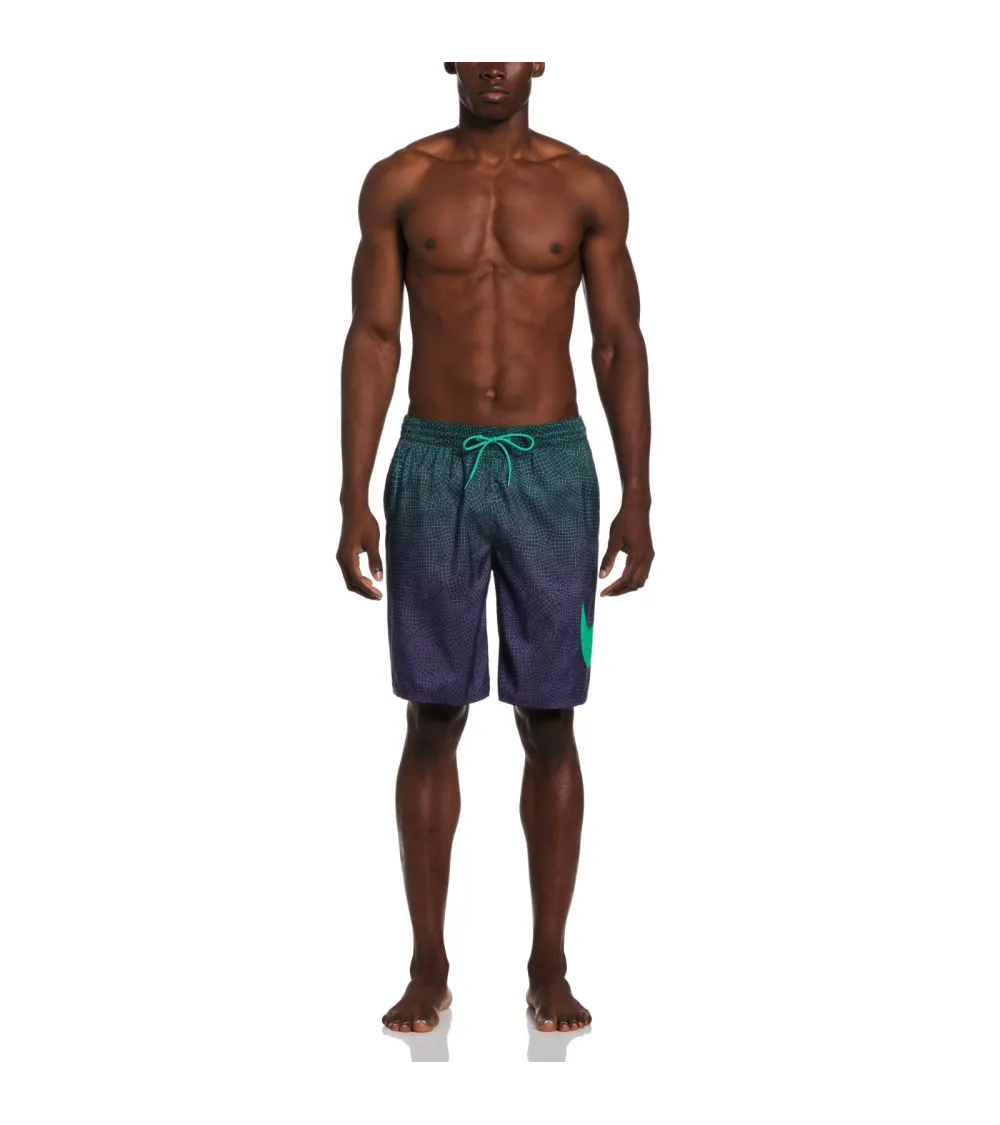 Nike traje de baño con estampado geométrico