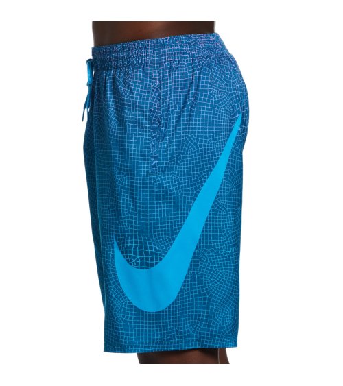 Nike costume da mare con stampa geometrica
