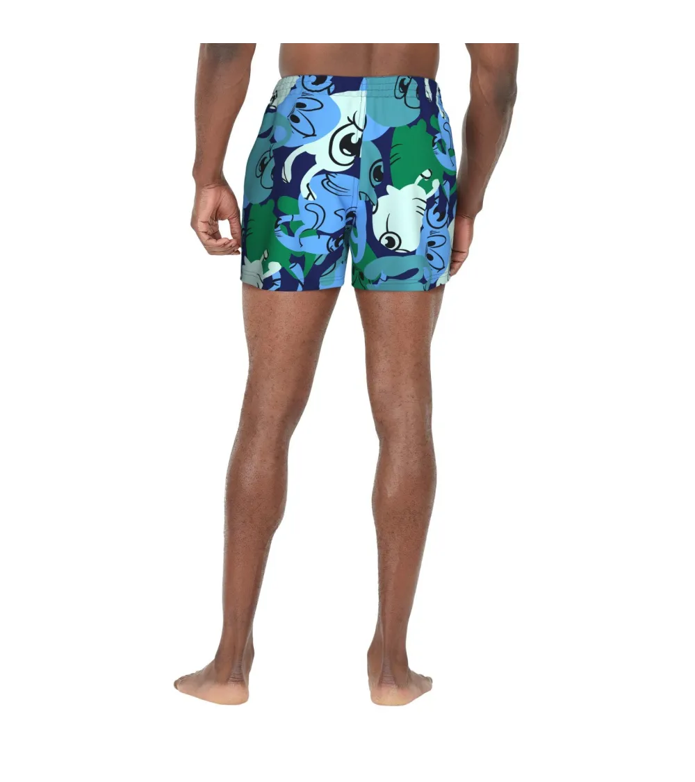 Nike Bade-Slip mit Grafikdruck