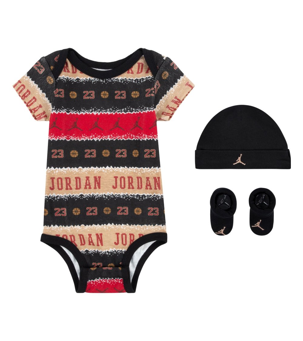 Nike conjunto de body, gorro y zapatillas para bebé