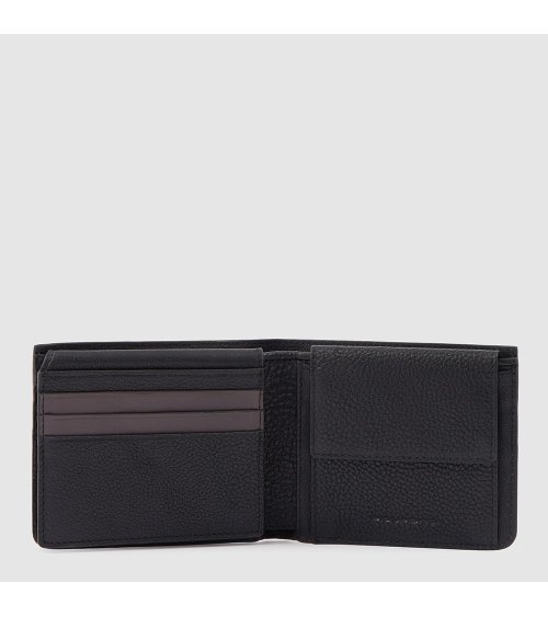 Piquadro billetera Paavo slim piel