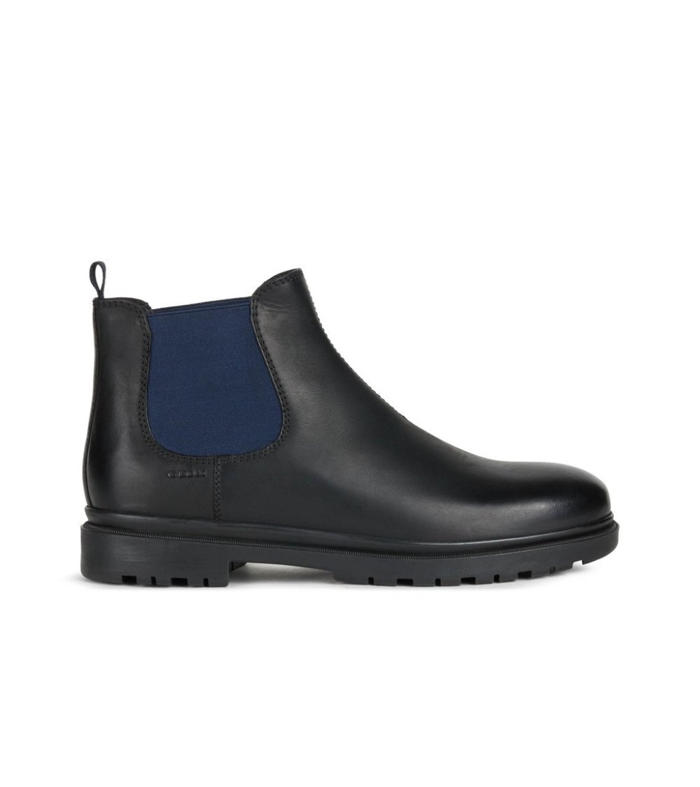 Geox bottines en cuir slip-on