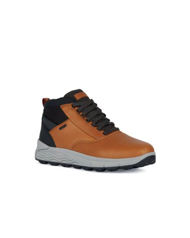 Geox stivali stringati con tomaia alta