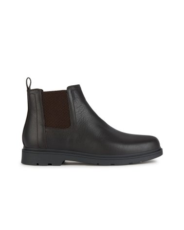 Geox botas cuero inserciones tela