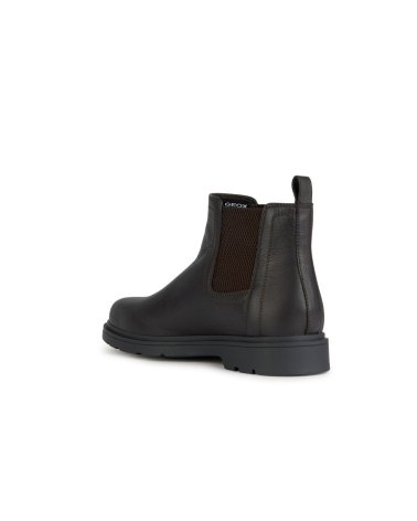 Geox Stiefel Leder Stoffeinsätze