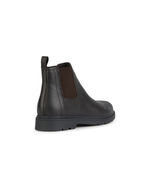 Geox botas cuero inserciones tela