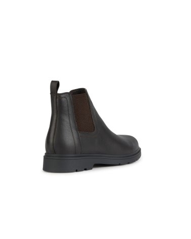 Geox bottes cuir inserts tissu