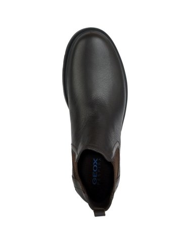 Geox Stiefel Leder Stoffeinsätze