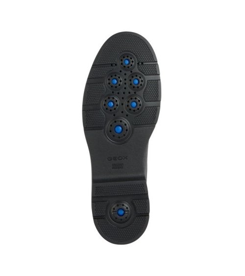 Geox Stiefel Leder Stoffeinsätze