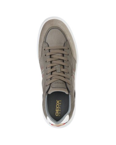 Geox sneakers basse Merediano B in camoscio