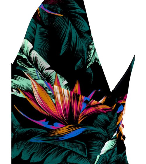 Tommy Hilfiger tropical print one-piece swimsuit