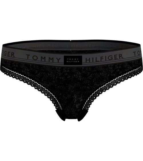 Tommy Hilfiger culottes avec dentelle et ceinture logo