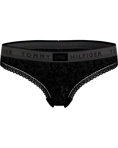 Tommy Hilfiger culotte con pizzo e fascia logo