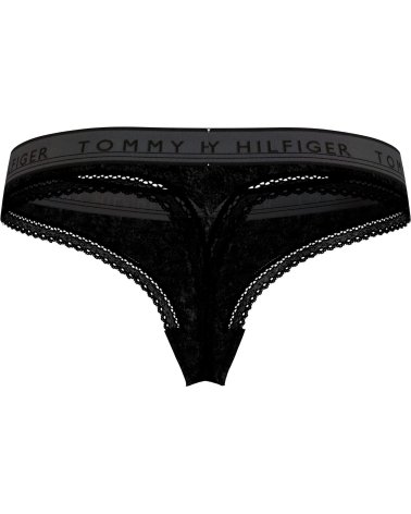 Tommy Hilfiger culottes con encaje y banda logo