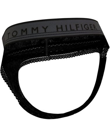 Tommy Hilfiger culottes con encaje y banda logo