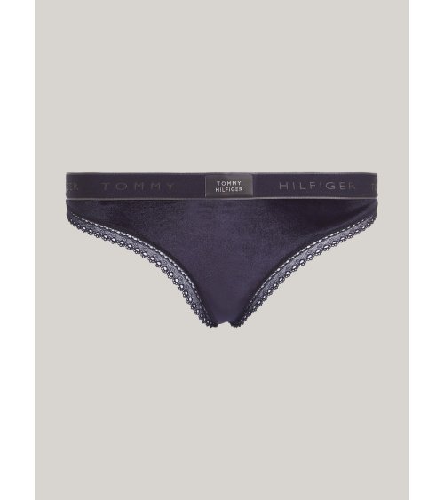 Tommy Hilfiger culottes avec dentelle et ceinture logo
