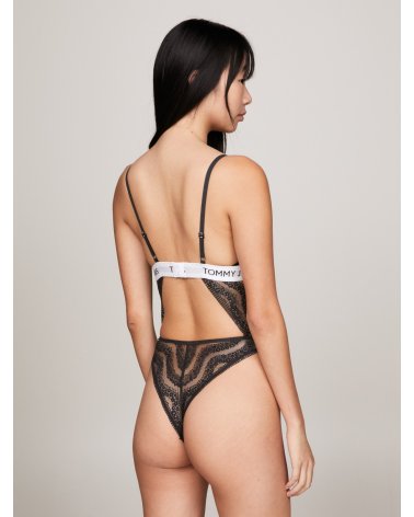 Tommy Hilfiger Spitzenbody mit V-Ausschnitt