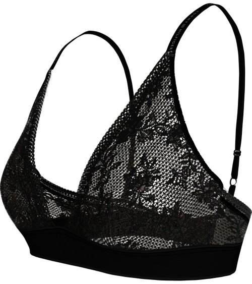 Tommy Hilfiger triangle lace bra