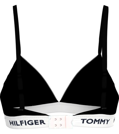 Top bikini triangulaire Tommy Hilfiger logo