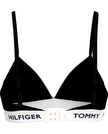 Top bikini triangulaire Tommy Hilfiger logo