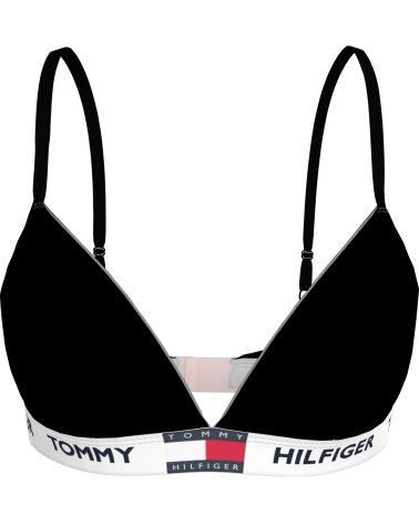 Top bikini triangular Tommy Hilfiger logo