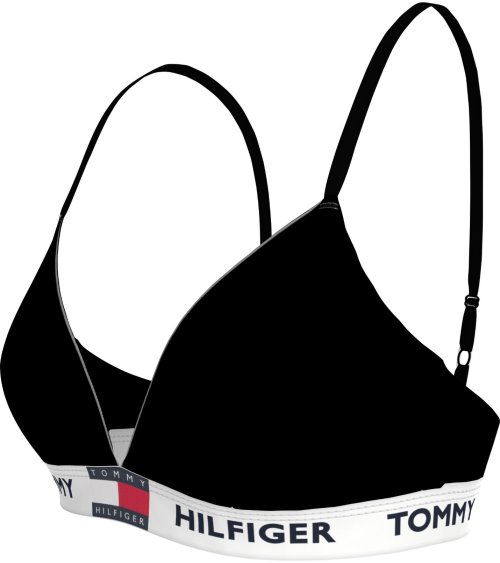 Tommy Hilfiger triangle bikini top logo