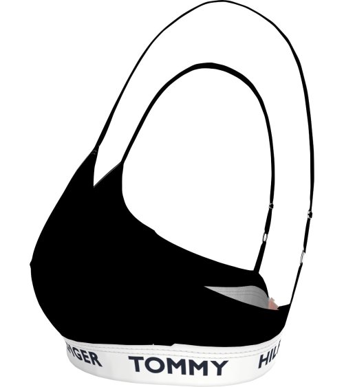 Top bikini triangular Tommy Hilfiger logo