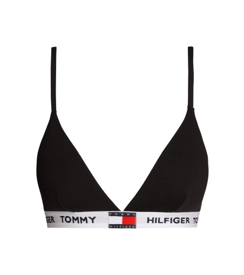 Tommy Hilfiger triangle bikini top logo