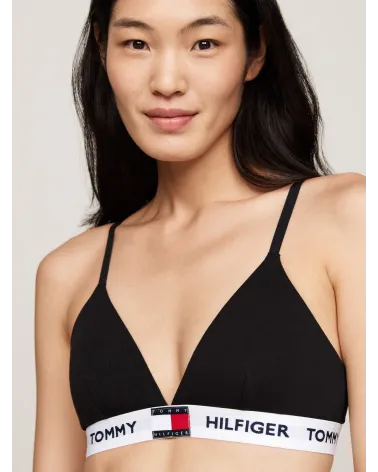 Top bikini triangular Tommy Hilfiger logo