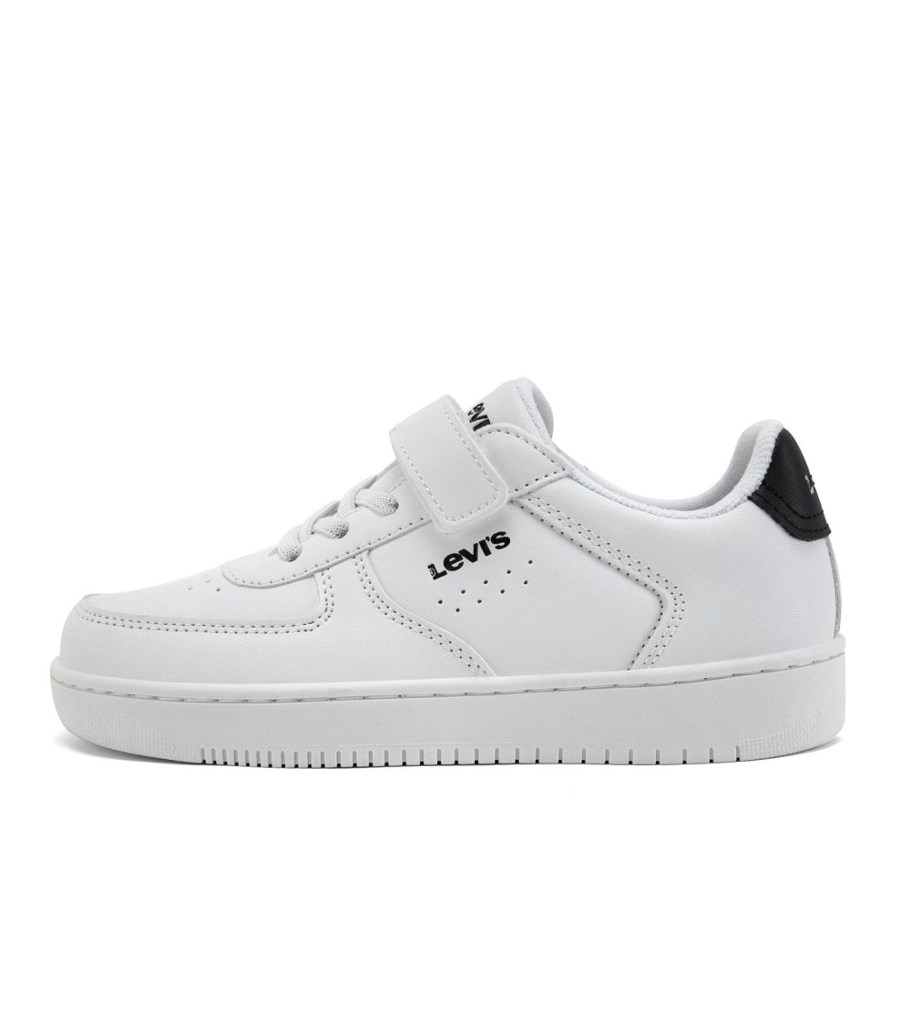 Levi's Niedrige Sneakers mit Schnürsenkeln und Klettverschluss