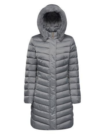 Geox langer Mantel Kapuze