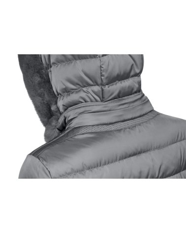 Geox long coat hood