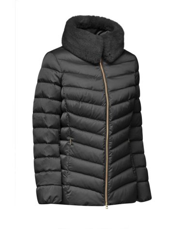 Geox abrigo con cremallera y cuello