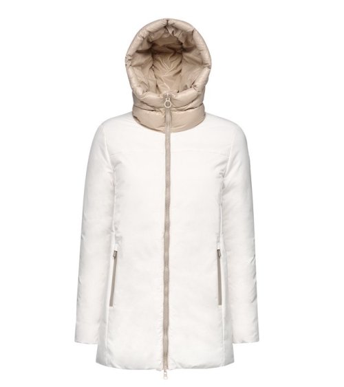 Geox cappotto lungo con cappuccio
