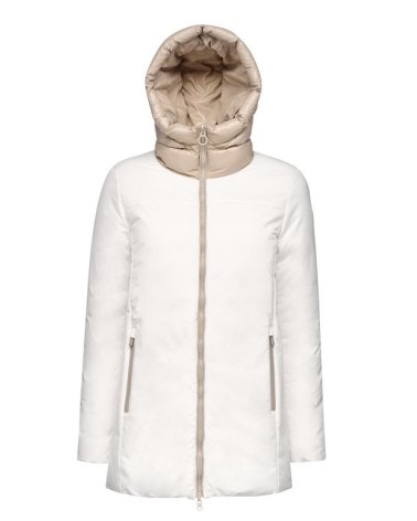 Geox cappotto lungo con cappuccio