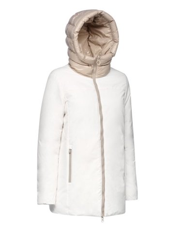 Geox cappotto lungo con cappuccio