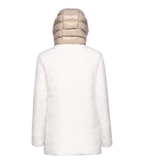 Geox cappotto lungo con cappuccio
