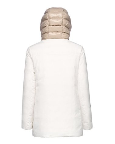 Geox cappotto lungo con cappuccio